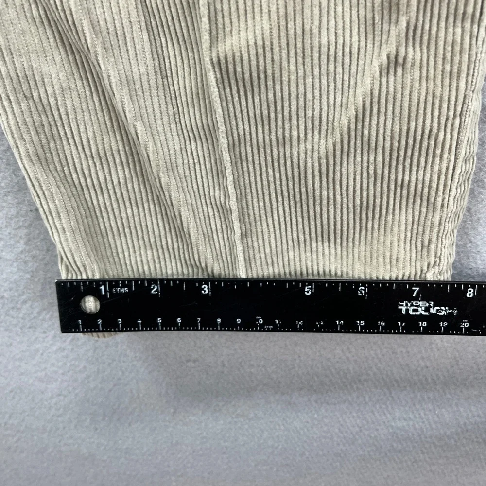 Nautica The Deck Pant Mens 38x30* Tan Corduroy Flat Front Straight Cord Trousers